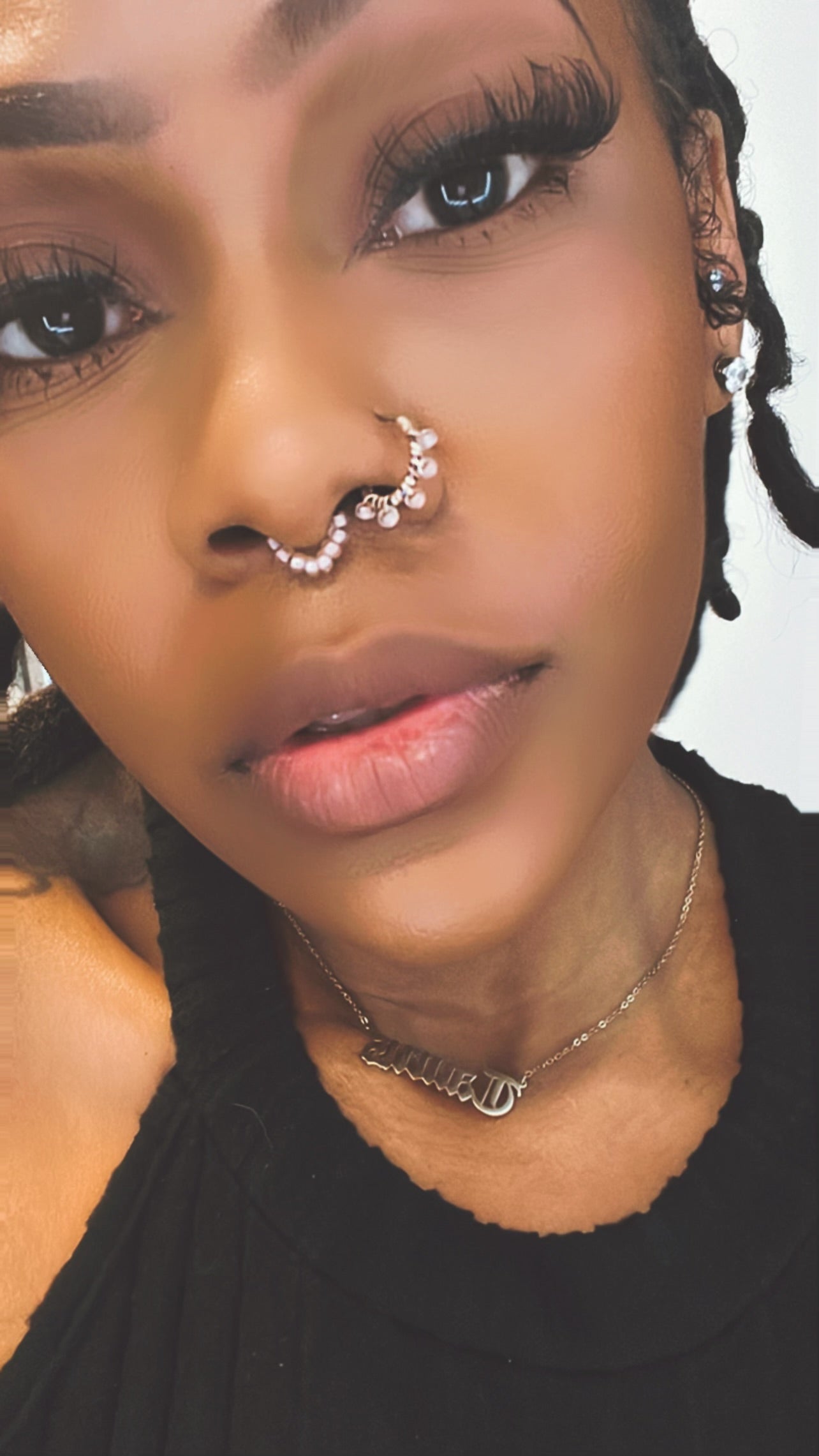 Fortune Nose Hoop