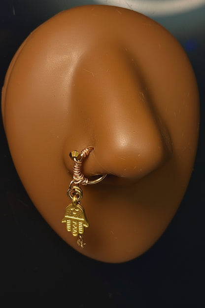 Karma Spark Nose Hoop Set