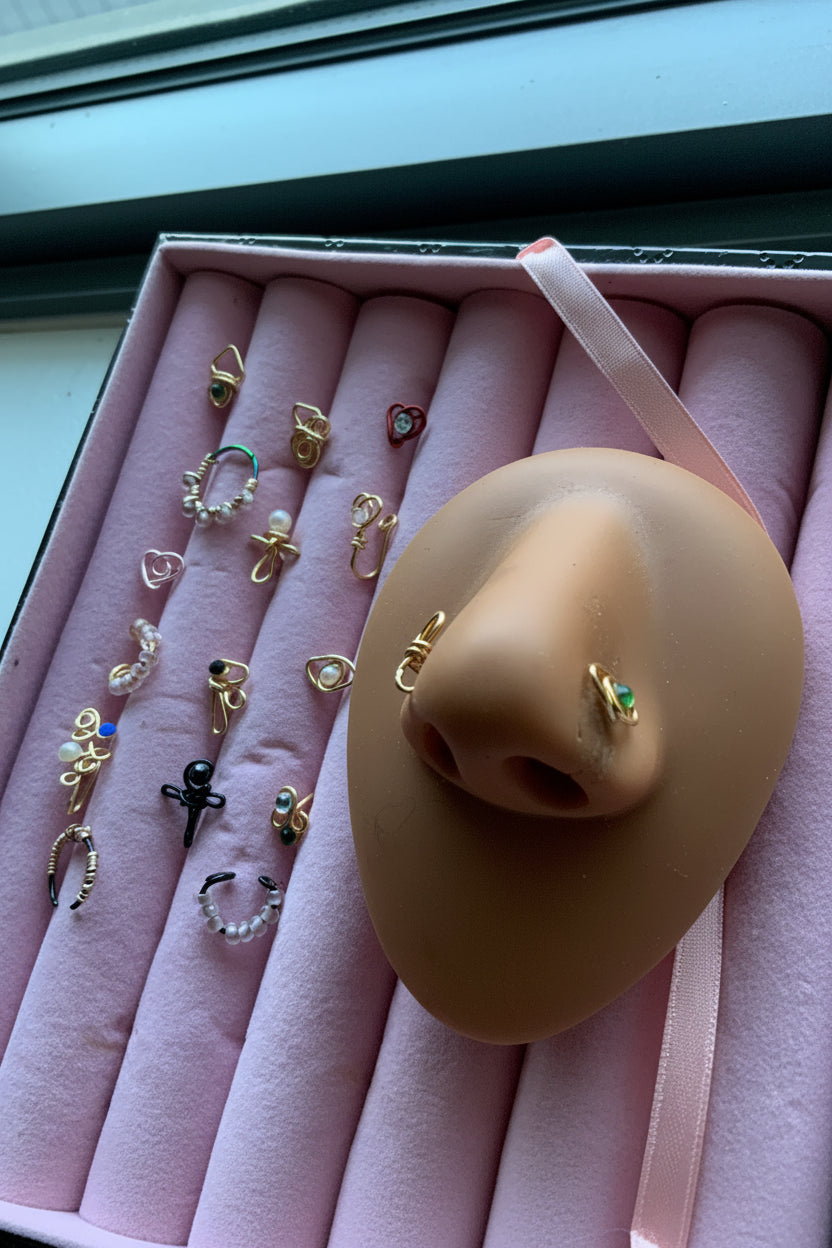 “Emerald Eye” Nose Stud