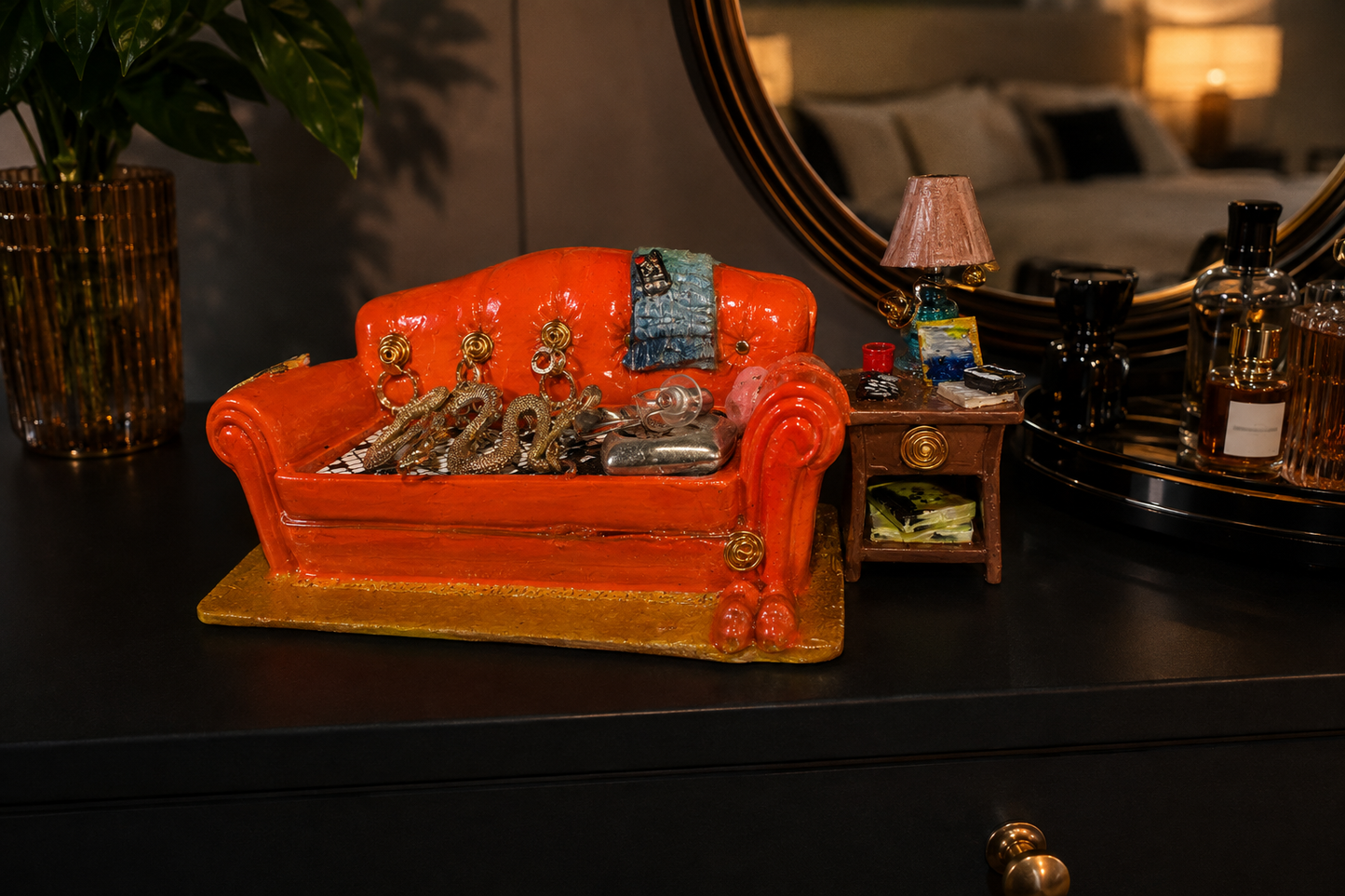 The Kickback Couch Jewelry Holder