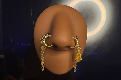 Karma Spark Nose Hoop Set