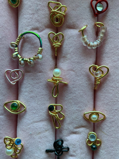 Eternal Heart Nose Cuff