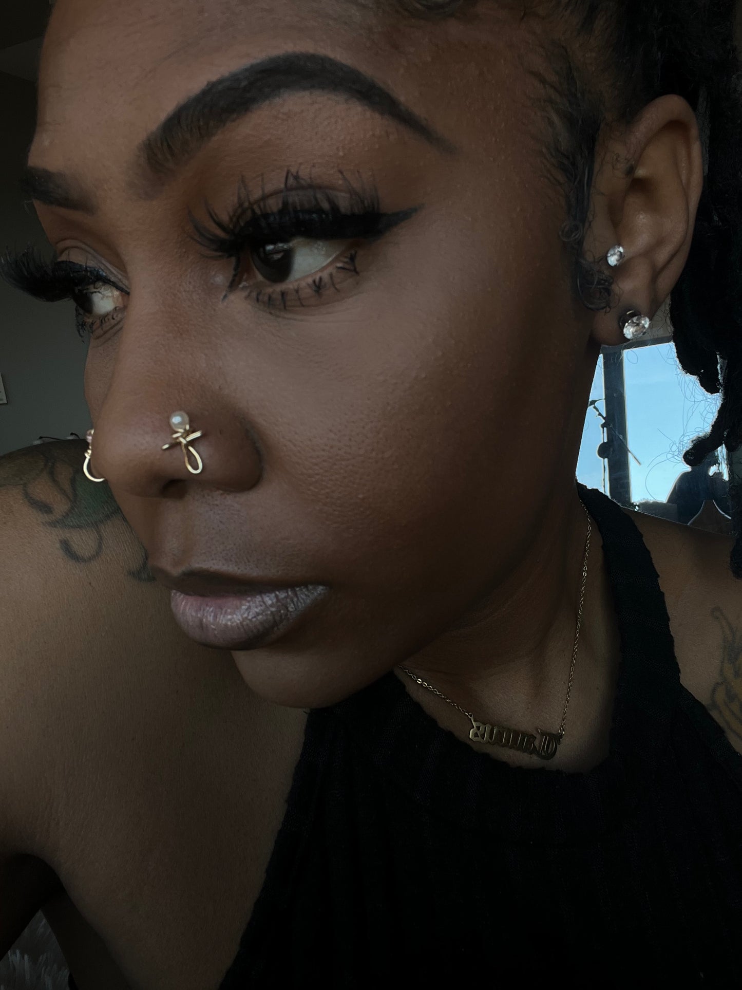 The Ankh Nose Stud