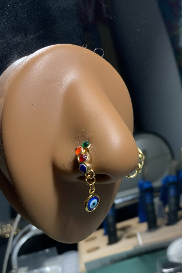 “Galactical Shawty” Faux Nose Hoop