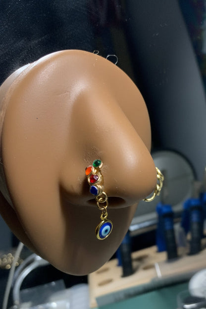 “Galactical Shawty” Faux Nose Hoop