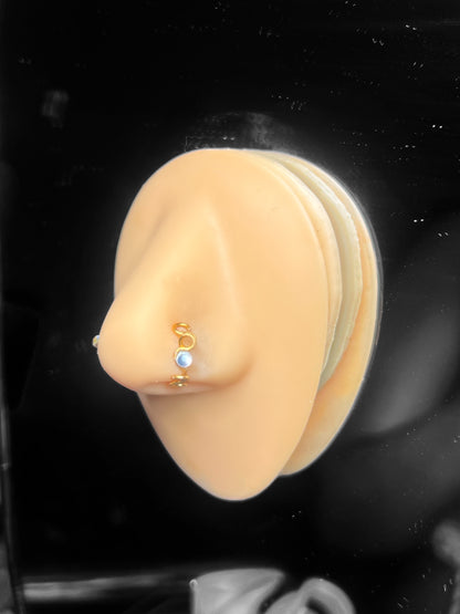 UNICORN Faux Nose Hoop Set(2)