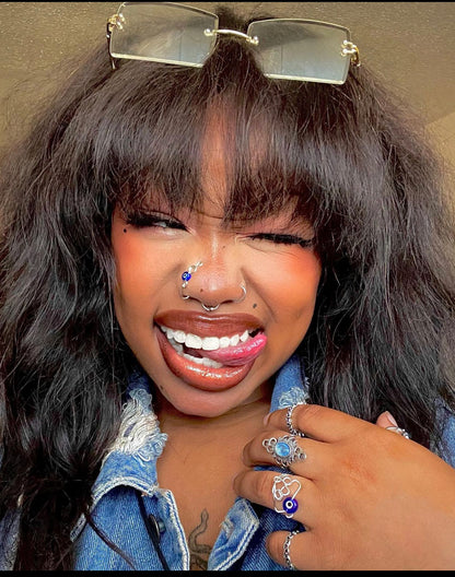 Evil Eye Nose Cuff / Ring Set🧿