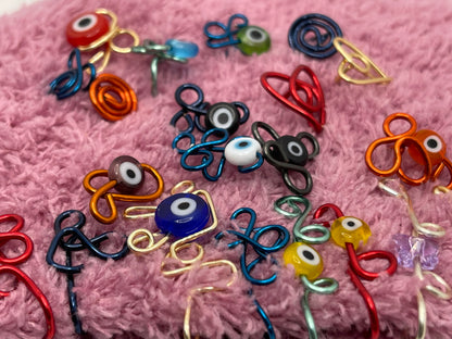 Evil Eye Abstract Nose Cuff