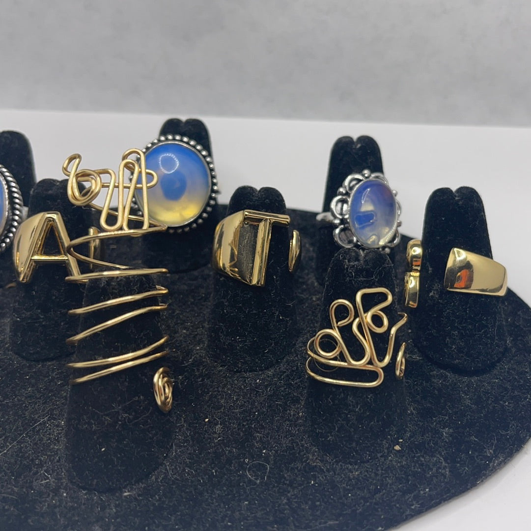 Wire Finger Ring Set