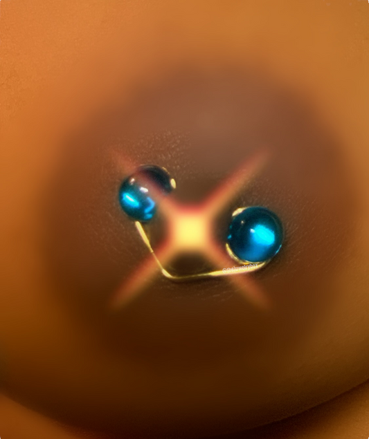 Faux Nipple Ring Set