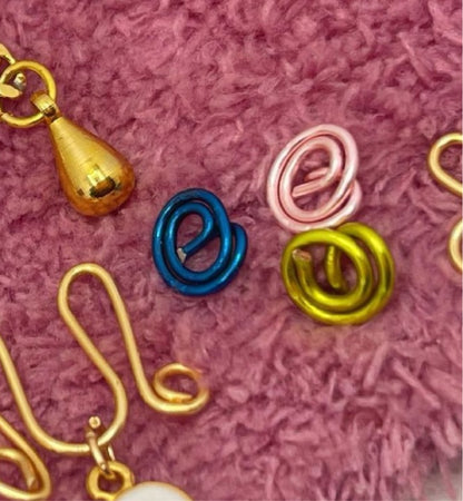 Rose Spiral NOSE Stud